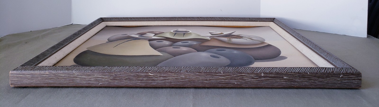 Vintage D’Morit Oil Painting Signed Framed 20×16 Inch