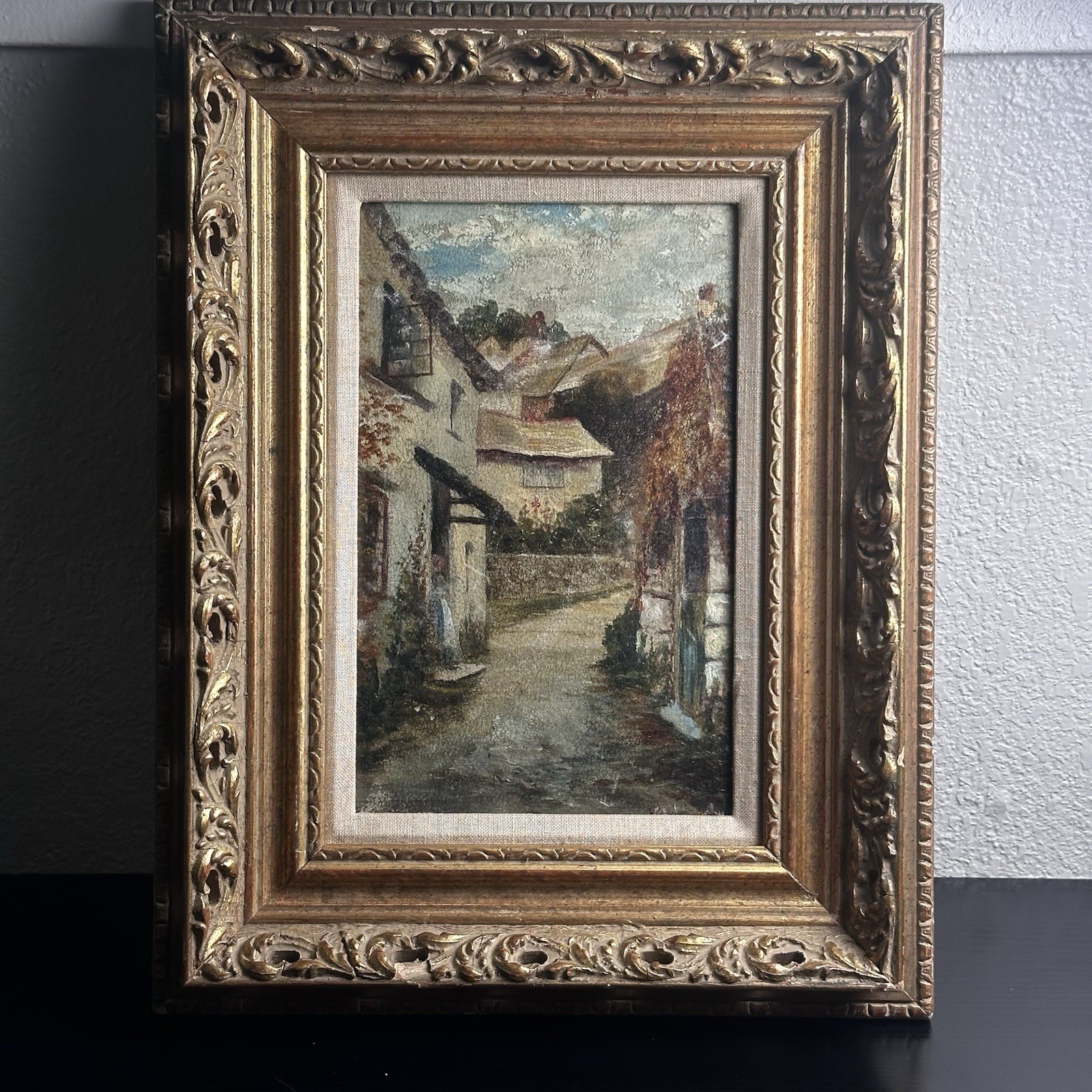 Old SIGNED Field Art Gallery Custom Made La35