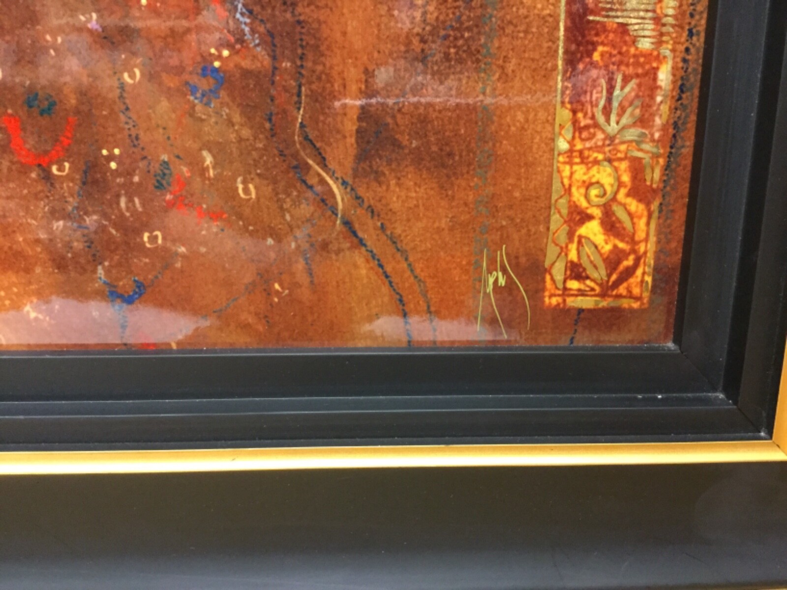 Csaba Markus CIANIA Caldograph (dye-sublimation on wood) w/Appraisal & Cert.