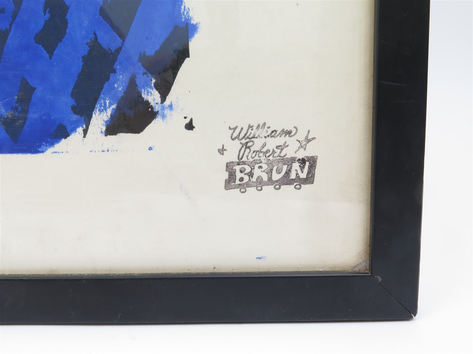 Original Artowrk «The King» by Outsider Artist William Brun 23.5″ x 29.75″
