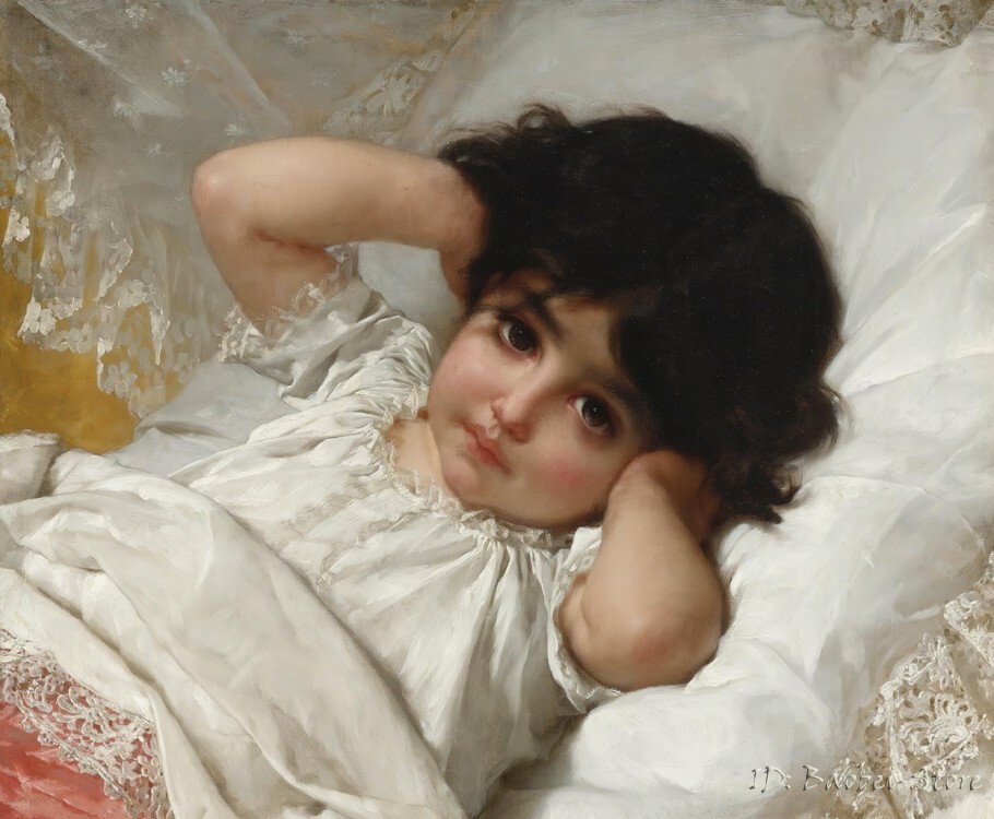 Cute Angel Baby oil painting Giclee Art HD Printed on canvas L3827