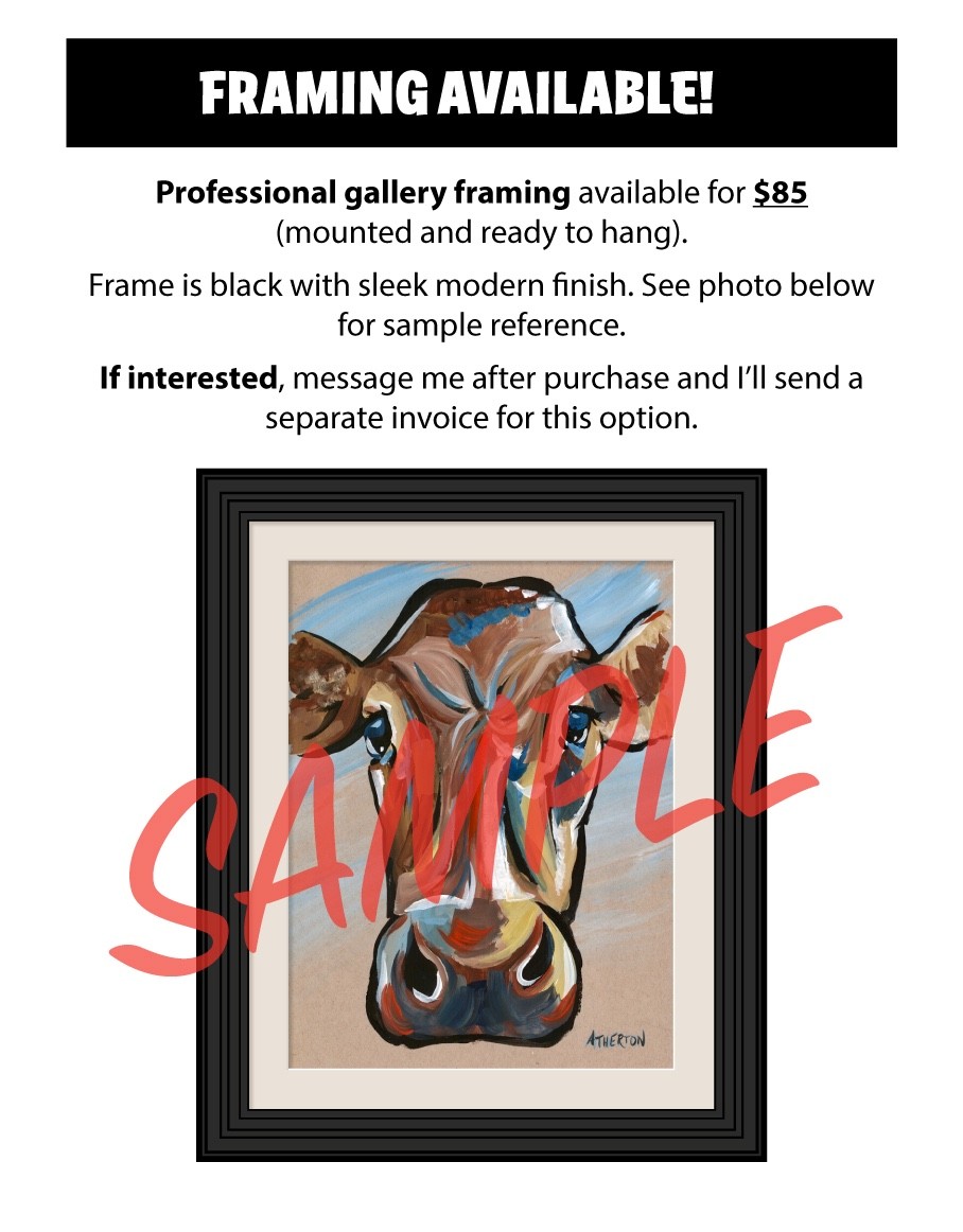 Atherton 9×12 Original Pop Art Original Mouse Painting «Fig. 1 Mickey 3» signed