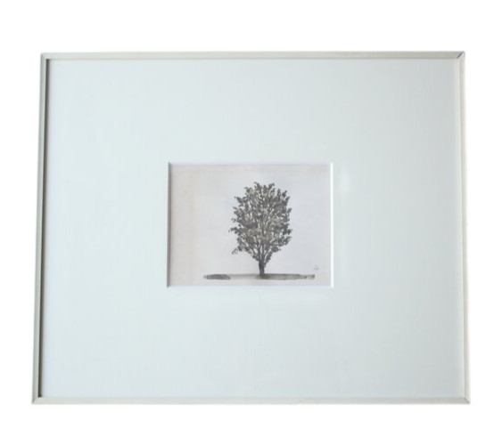 Fumiko Hori » Tree » Ink Painting Autograph Size H 13.7 x W 16.9 in