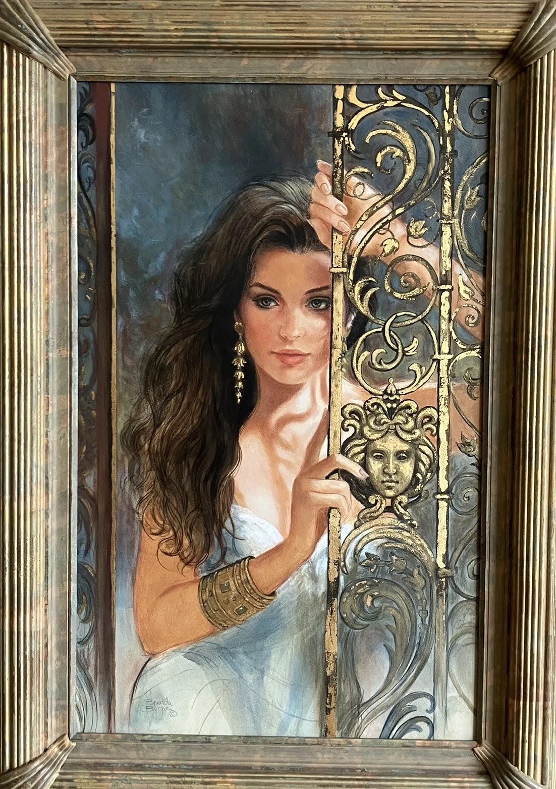 “Circe” Original Art On Canvas By Internationally Renowned Artist Brenda Burke