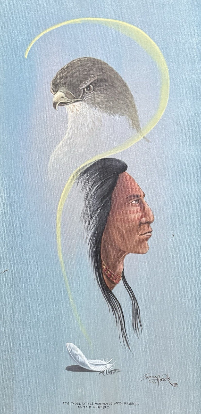 JONNY HAWK Original Painting “it’s A Classic”
