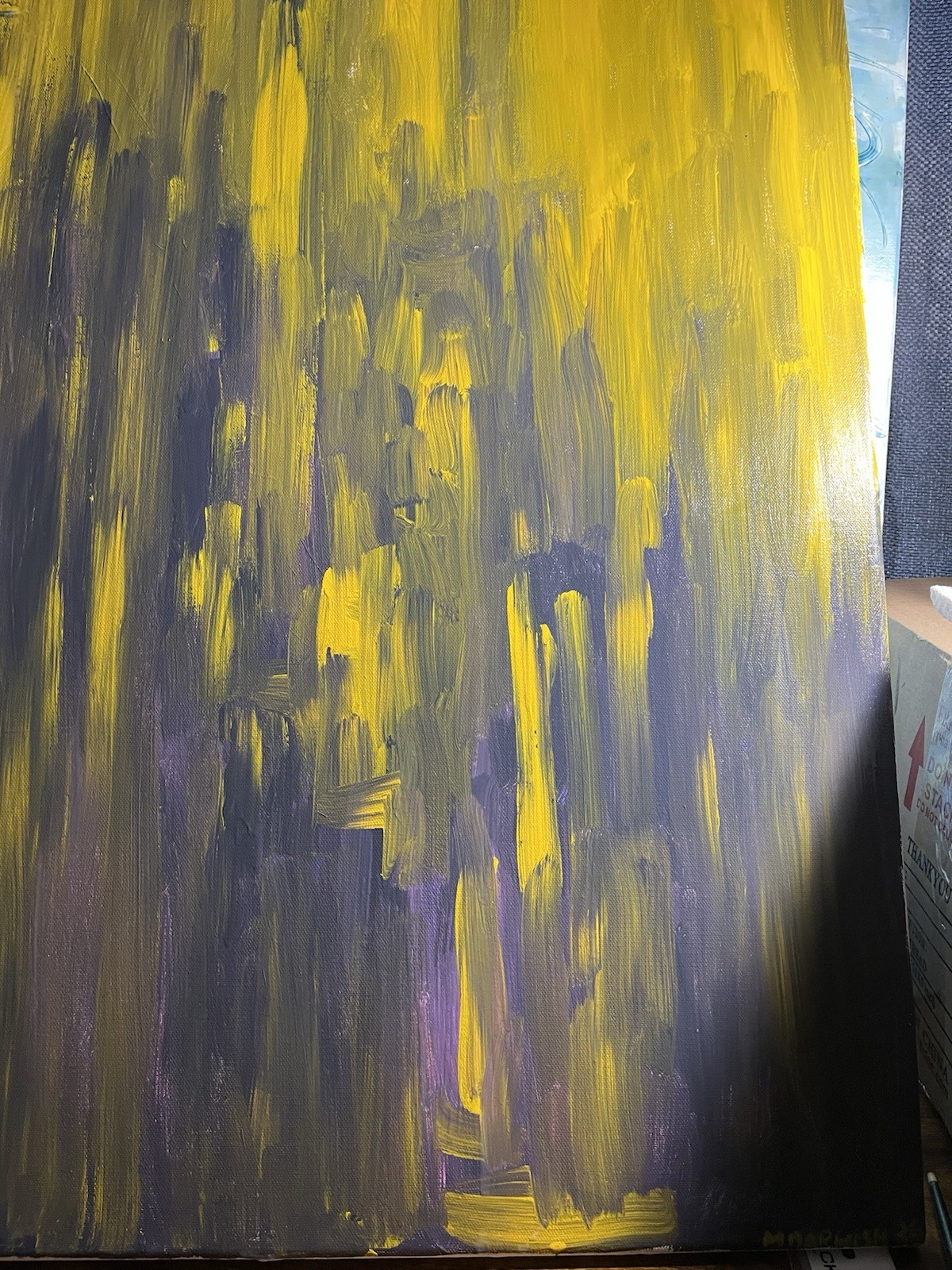 Acrylic art paintings 30×24 Inches original hand painted And Signed By Artist
