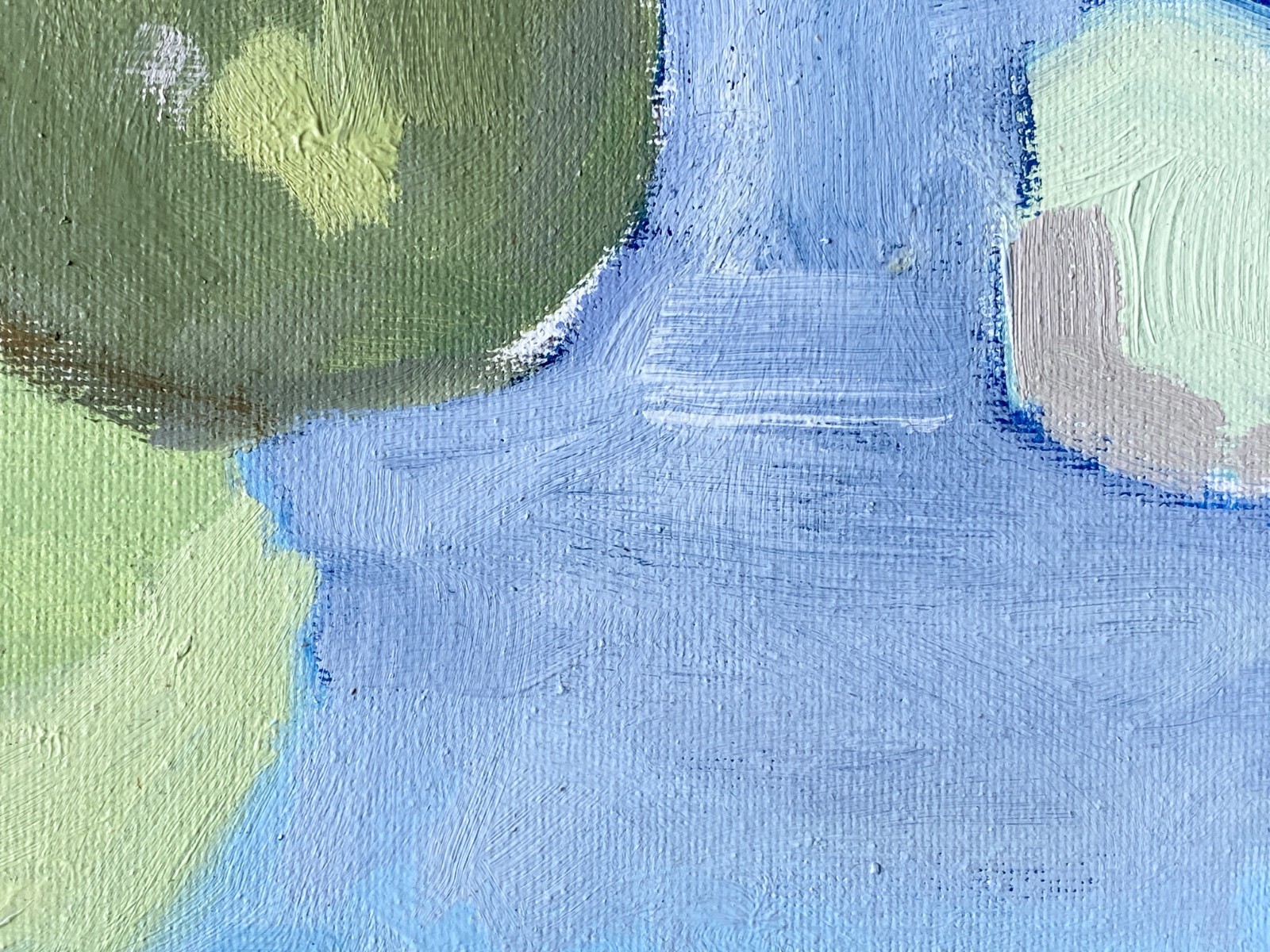 Signed Titled Fine Art Stretched Canvas Oil Painting Fantasy Landscape 11×14
