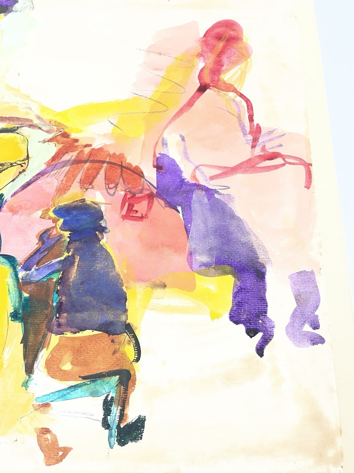 Carol Tolin – Mixed Medium Painting – Well Known Venice CA Abstract artist