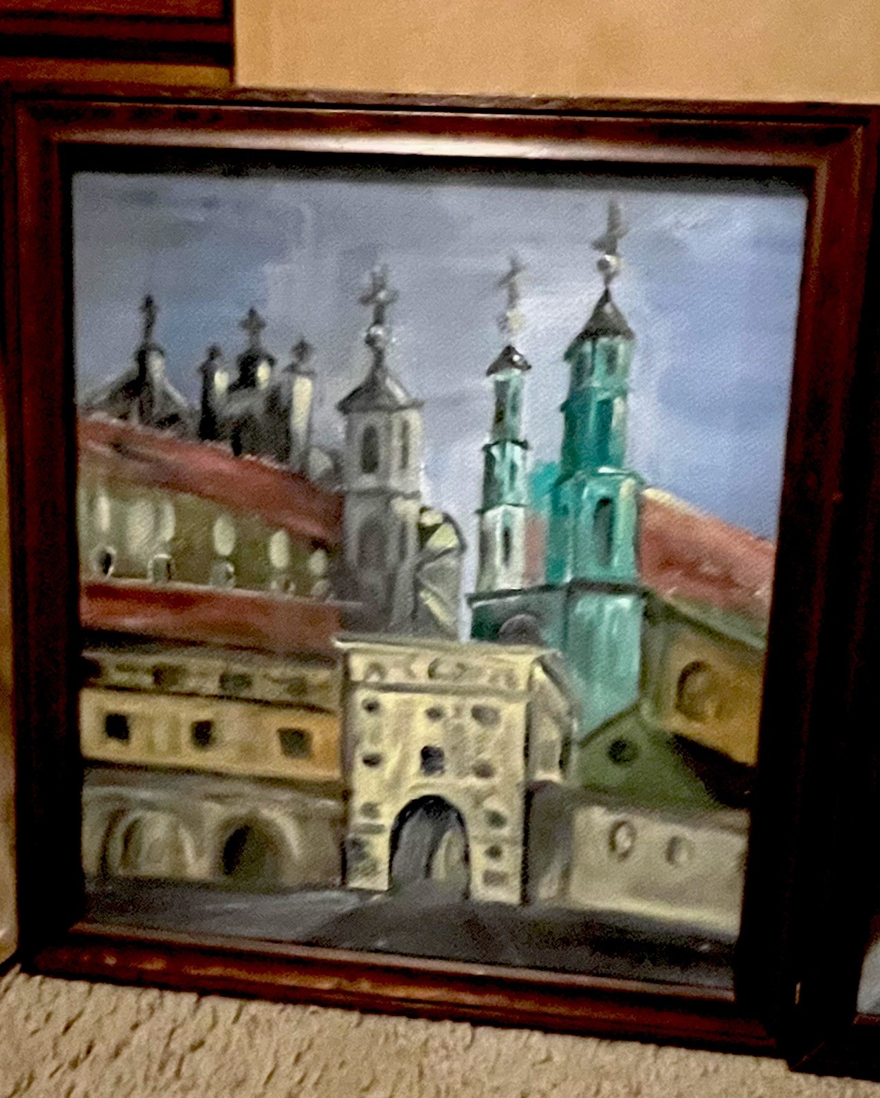 Lithuania GOSTAUTAS – Vilnius / Signed Watercolor. Lot of 3