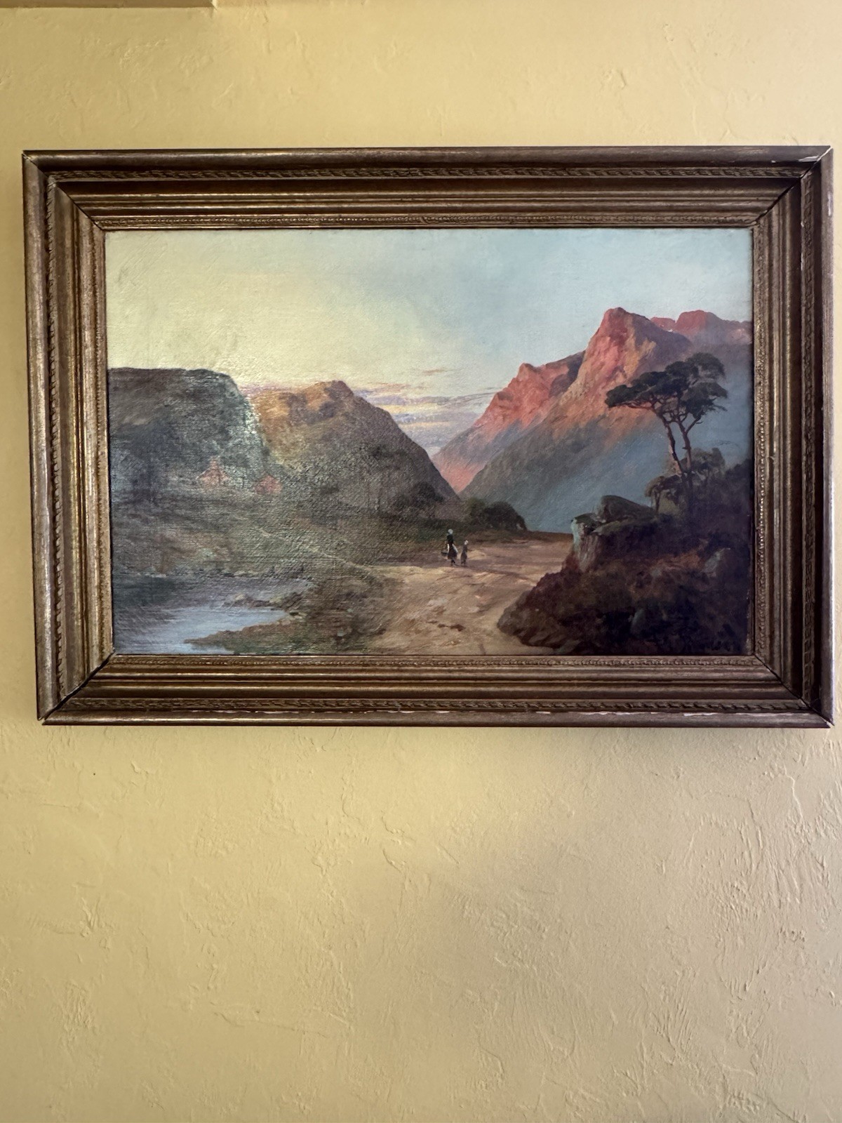 Framed Oil On Canvas – Scottish Landscape by Francis E Jamieson (1895-1950)