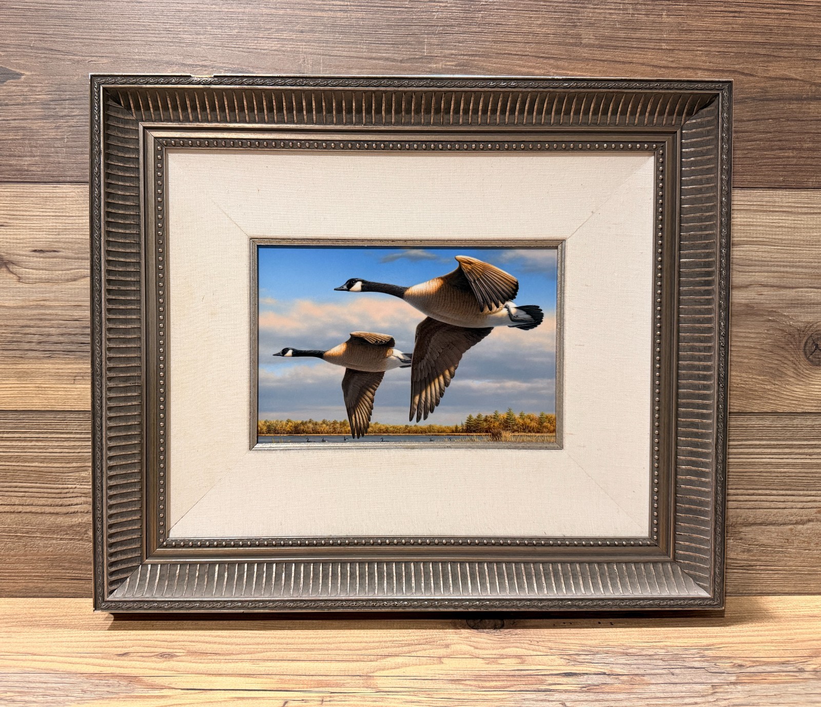 ORIGINAL Acrylic Painting by *Joe Hautman* 1996 Federal Duck Stamp Contest Entry