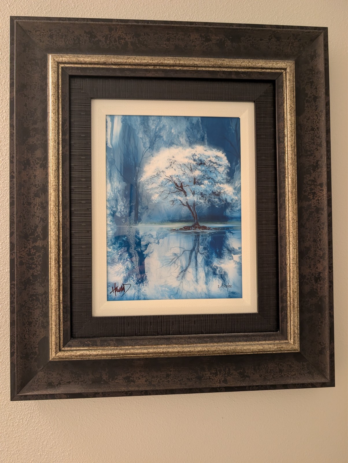 Ashton Howard «Winter Tree» Dye Sublimation on aluminum