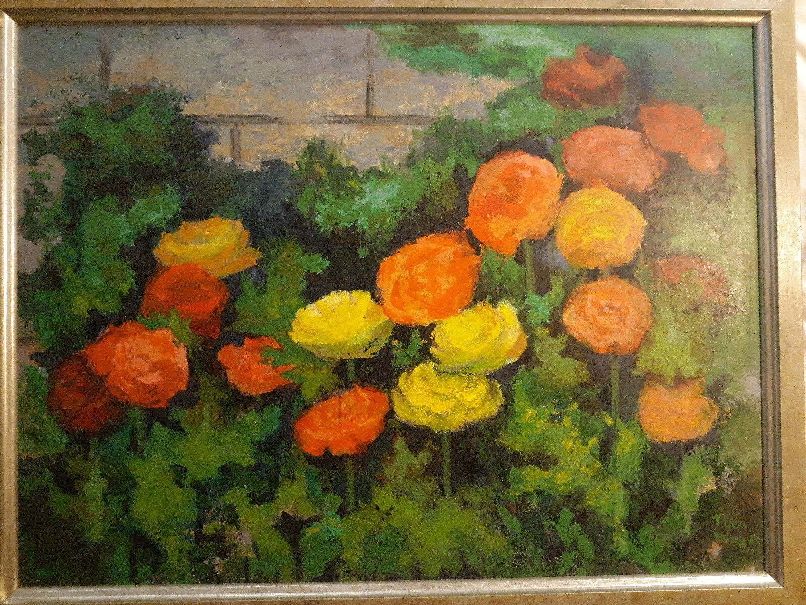 THEO SEIPLE WOOD CALIF. ILLINOIS ARTIST STILL LIFE OIL PAINTING