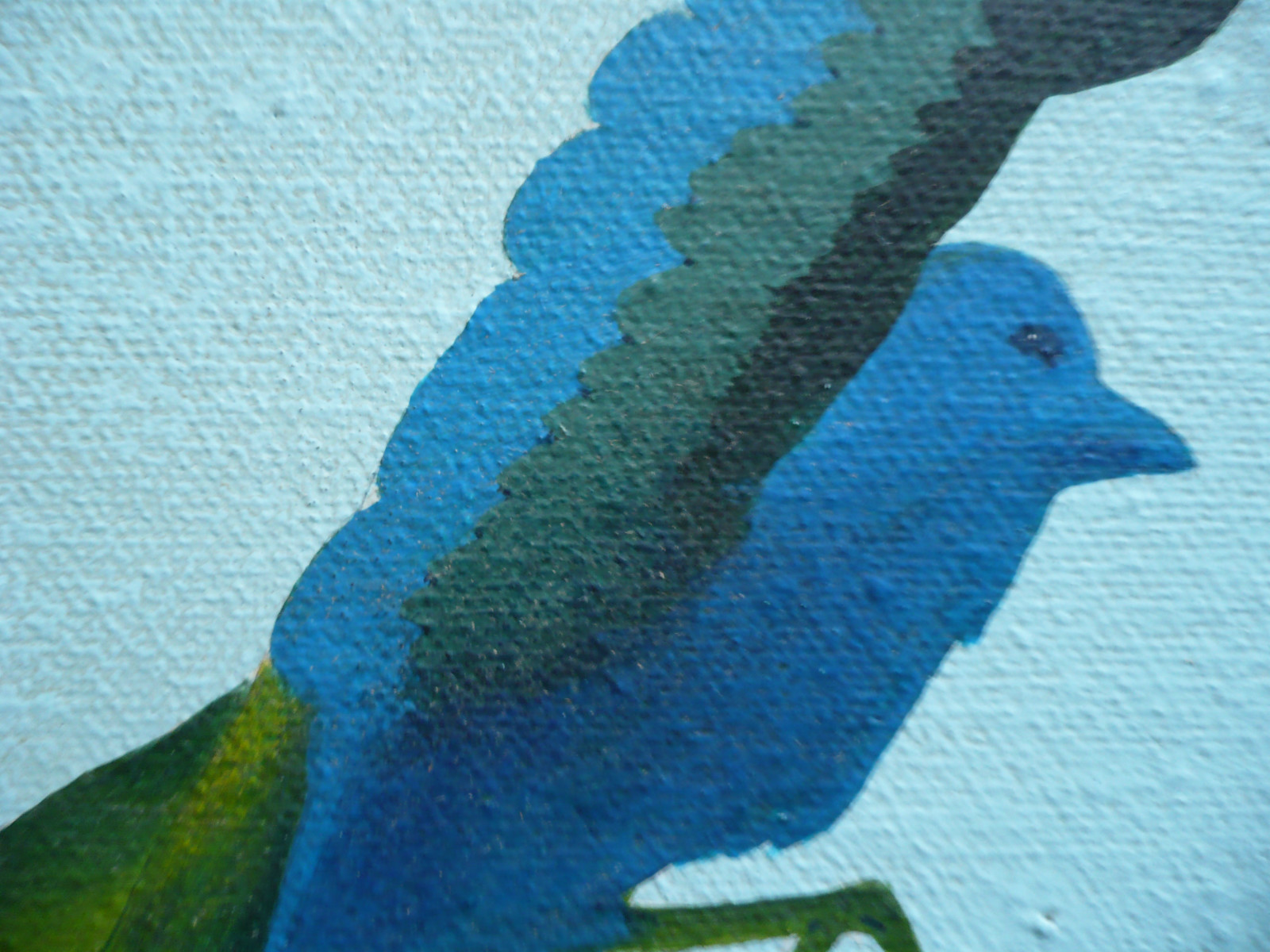 DAVID NELSON, EL CAJON CALIFORNIA CA MODERN MODERNISM BIRD IN FLIGHT NATURE OIL