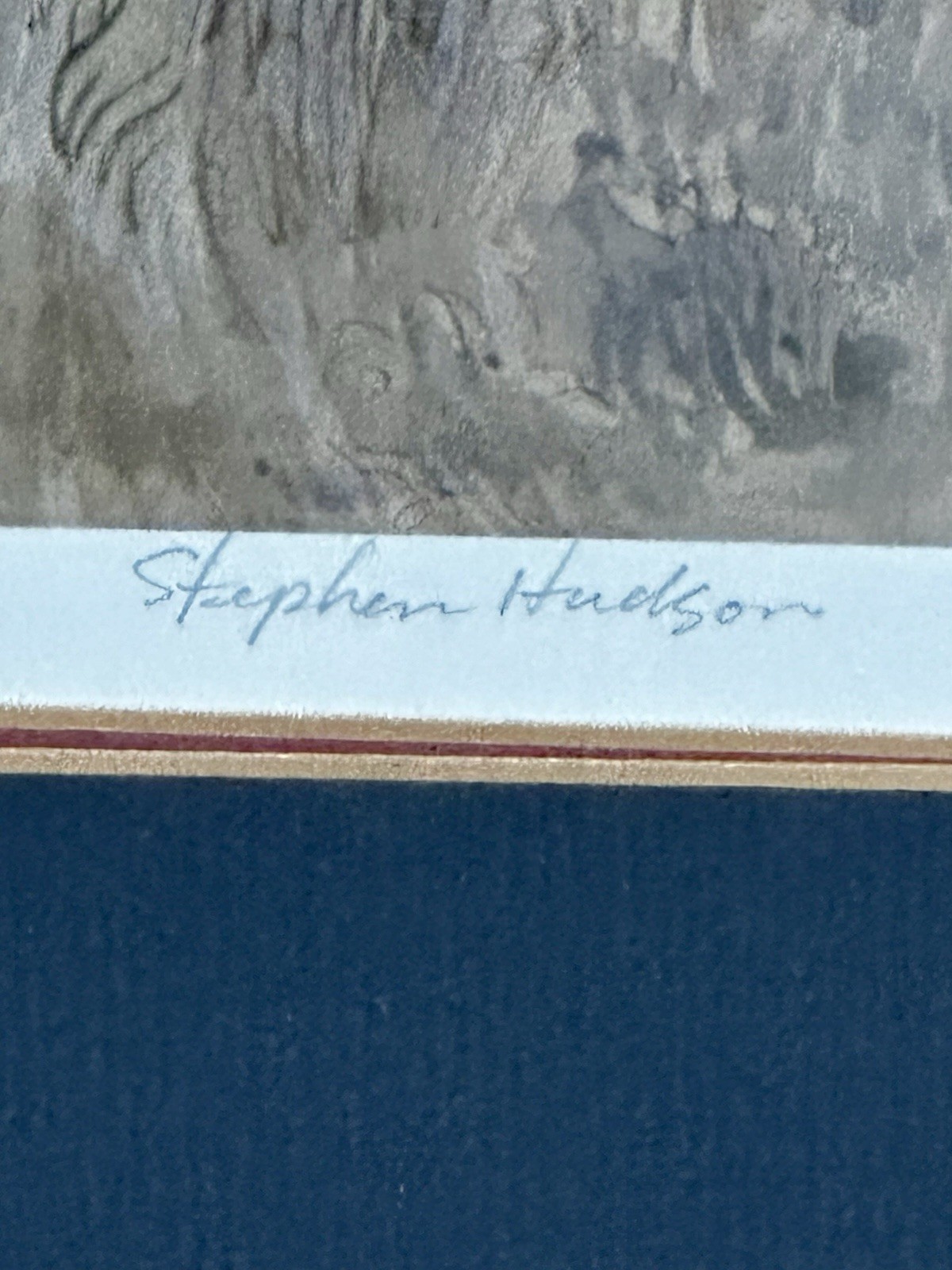 VTG Tunica Turnips Artist Signed Stephen Hudson Framed Watercolor Painting 35×29