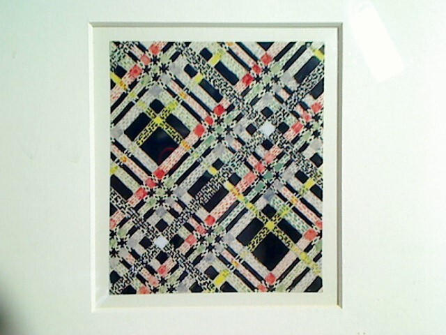 Arthur Litt, gouache on paper, fabric design