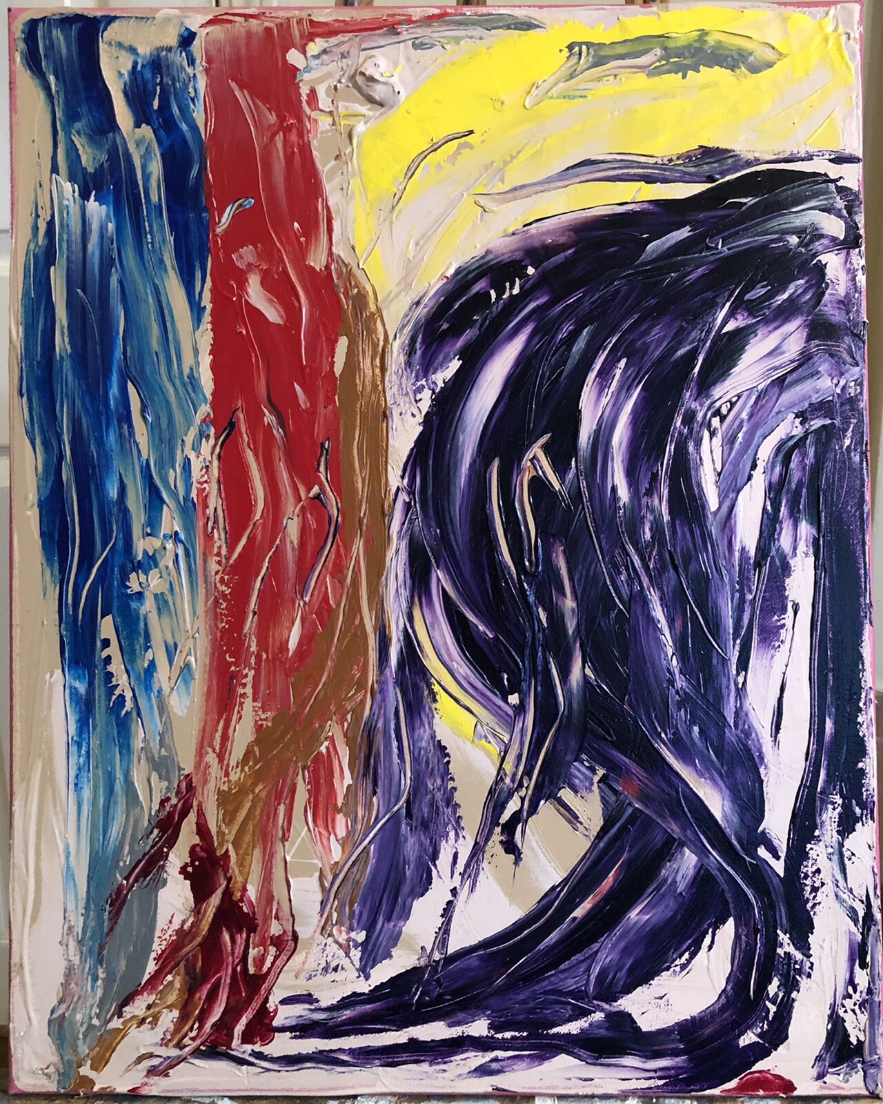 “State Of Mind”, #michaelscottwoodcock Art Original Oil Painting Canvas