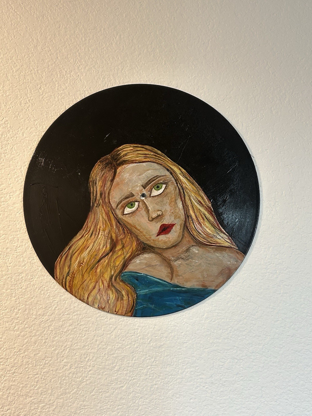 Sunshine Girl – Vinil Painting – Decorative Vinil Art – No music play