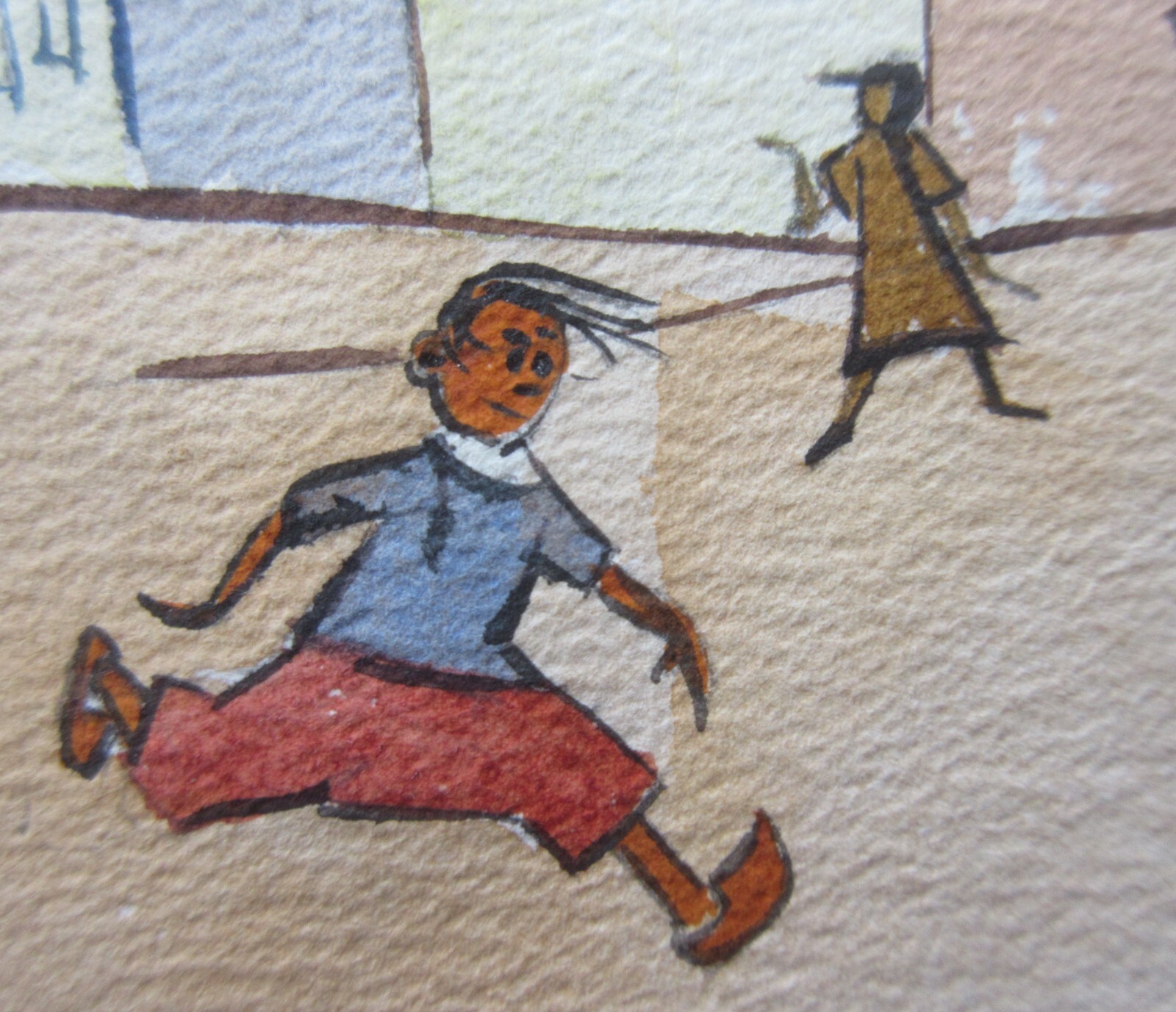 Matted Watercolor on Paper by Gregory Messersmith (United States, 20th Century)