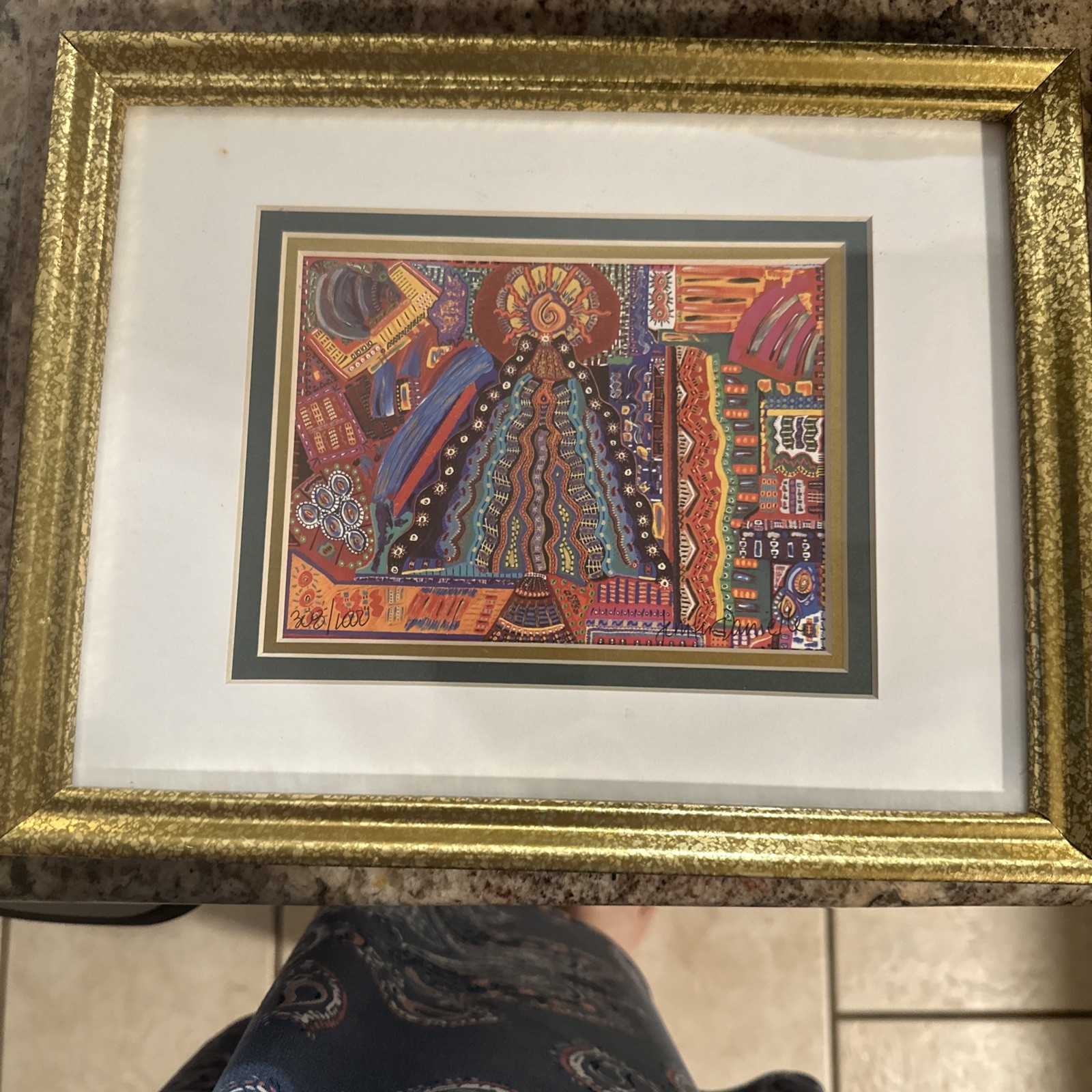 Original Expressionist Piece By Artist Jenifer Danielle – 308/1000 – Signed