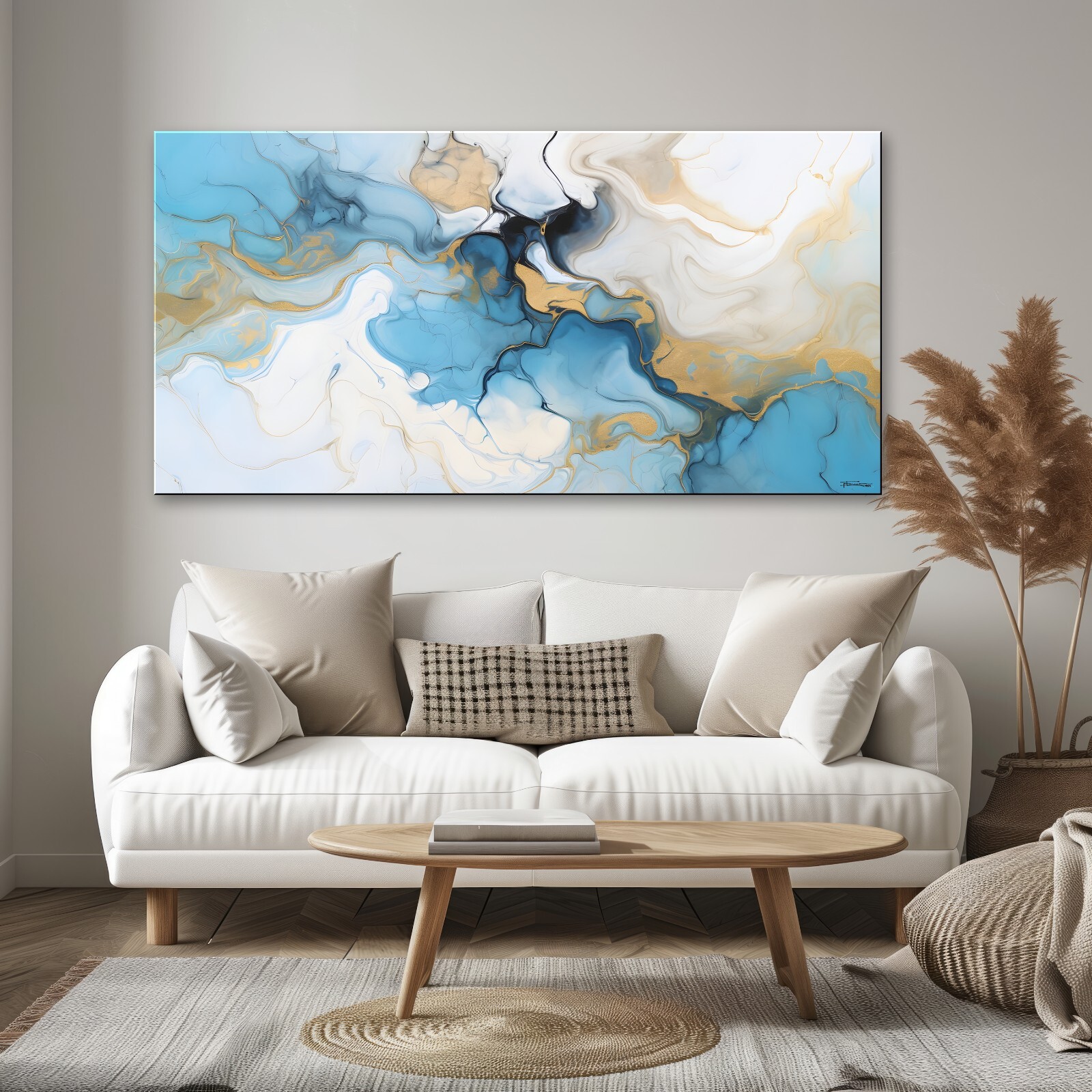 Large Canvas Painting, Modern Canvas wall art, Abstract Artwork