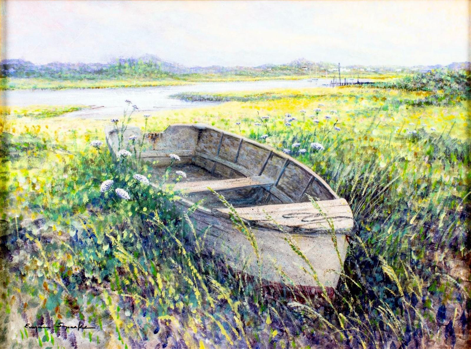 Eugene Sparks (MA,1940-?) oil painting 151338