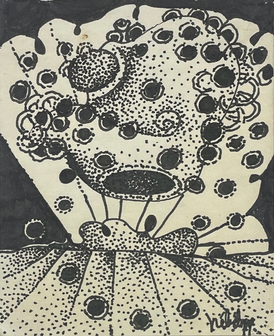 NELIDA LOPEZ. Painter. Draftsman. Engraver. Cuban artist. Contemporary art. Ink.