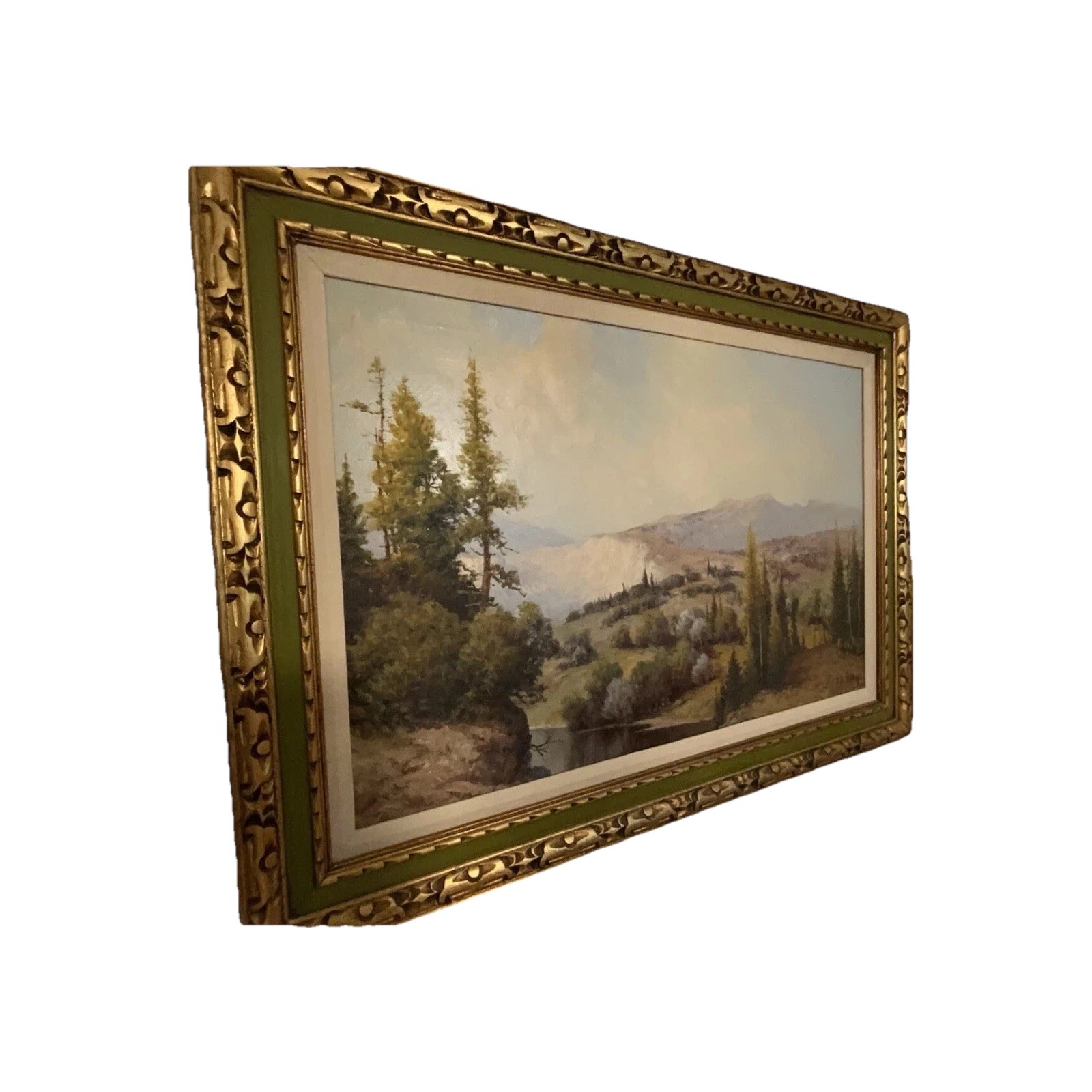 A.D. Greer “Windswept Valley” Original Oil Painting