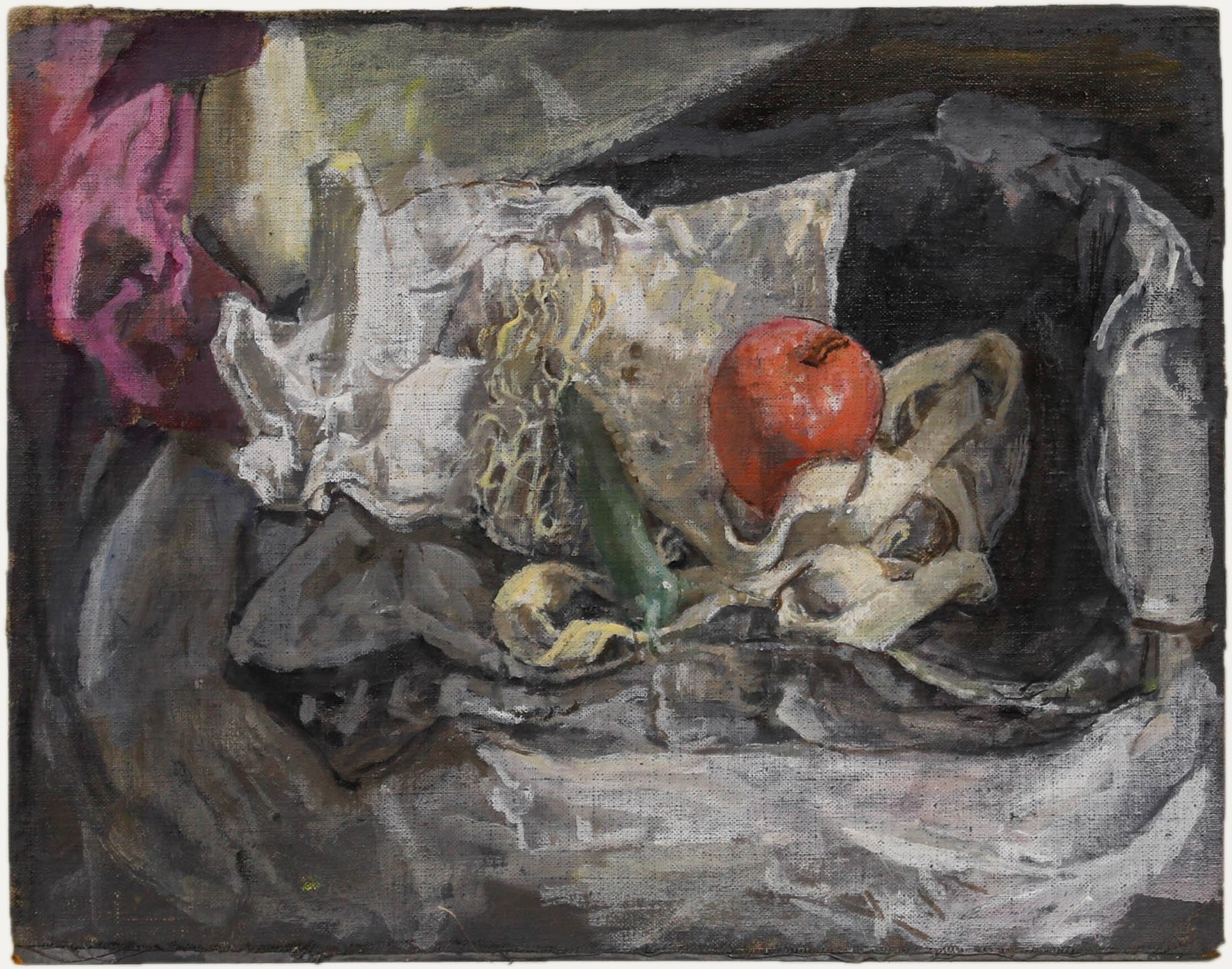 George Weissbort (1928-2013) – 20th Century Oil, The String Shopping Bag
