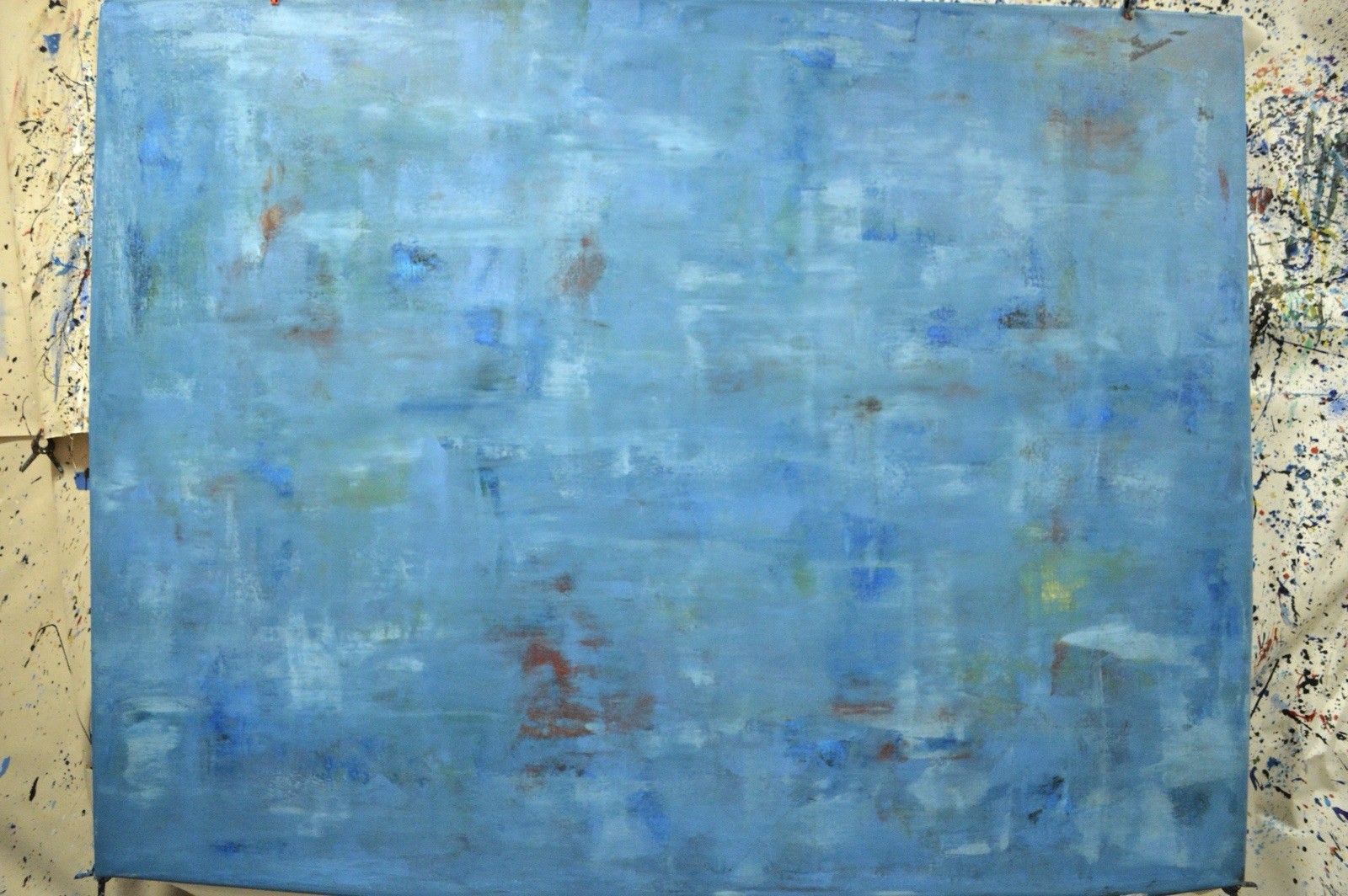 Mark Little Original Professional Painting 84”X62” (7 Foot) Abstract Modern XL
