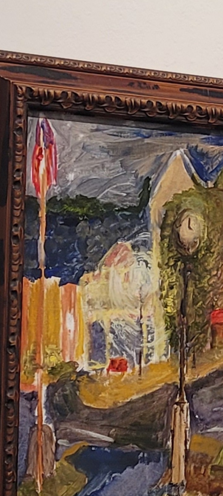 Wyalusing PA Rainy Night Jazz Unique Abstract Expressionism Wall Art