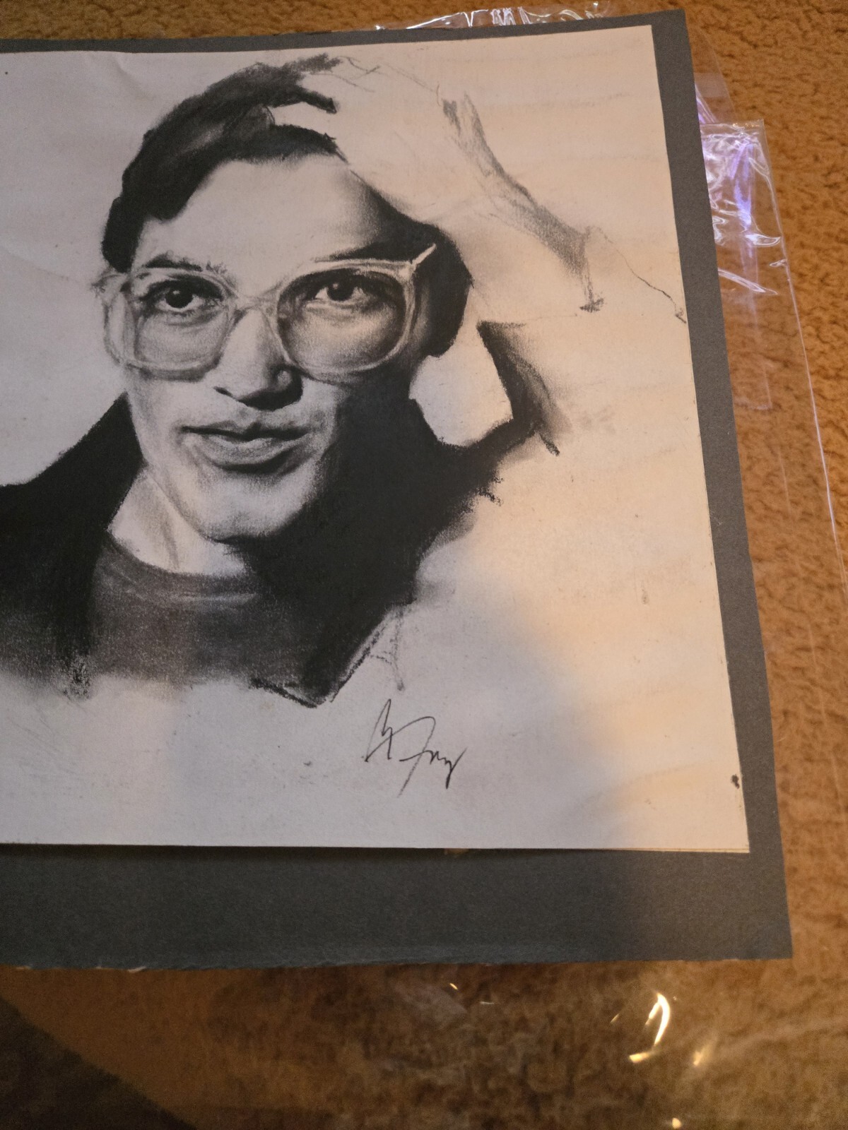 Trevor Horn The Buggles Art Work Painting 1979 By Barbara Frey New Wave Video…