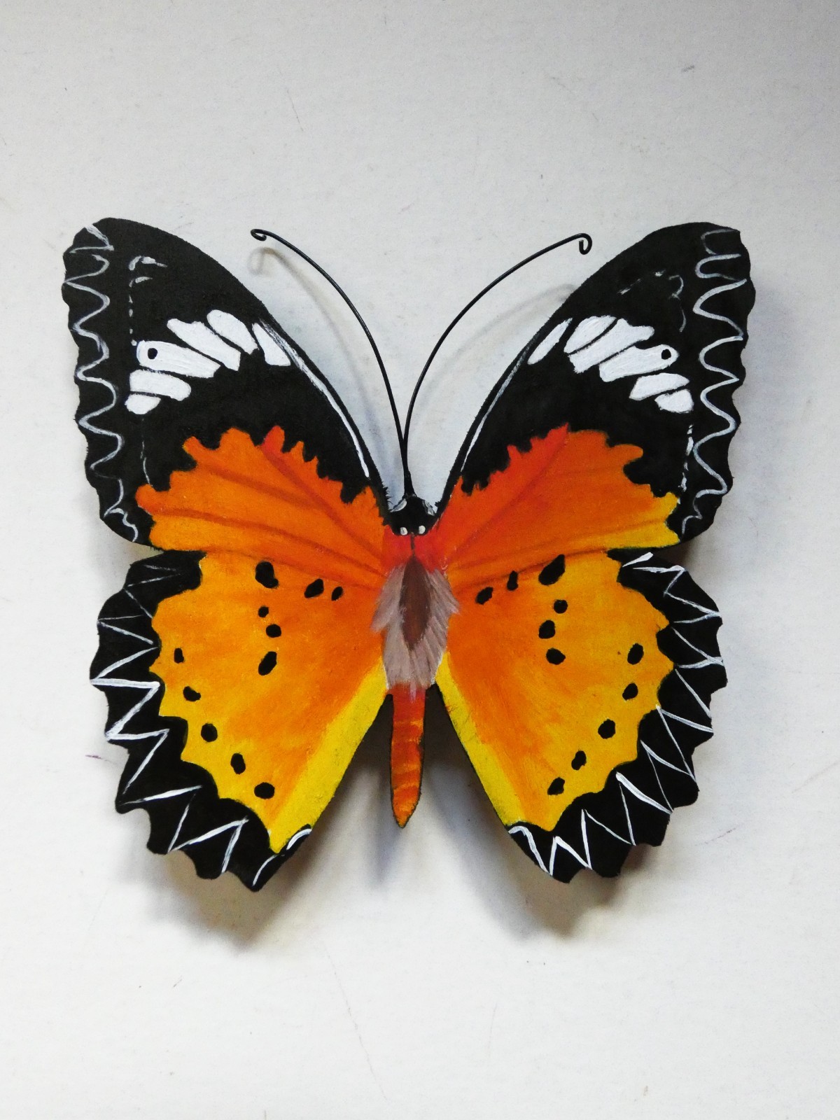 Hand Painted Leopard Lacewing Butterflies For Wall Art By Phyllis