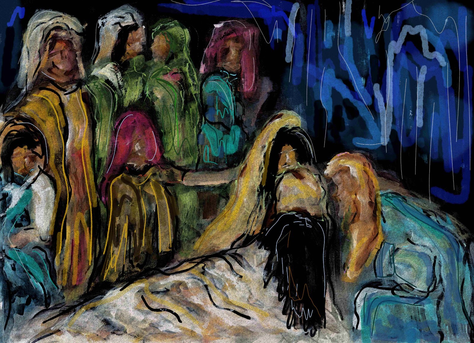13th Station – Signed Limited Edition Print By F. DeTrolio