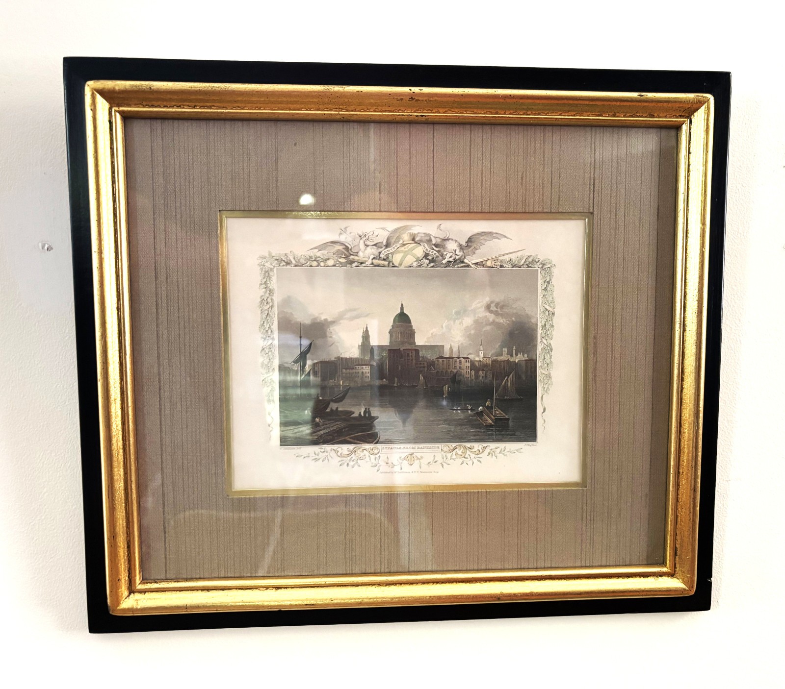 Antique Hand Colored Engraving – Dated 1837