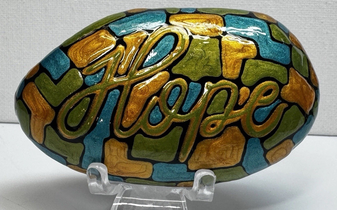 Encouragement, Love, and Kindness Rock – Hand-Painted By Jadel Rocks