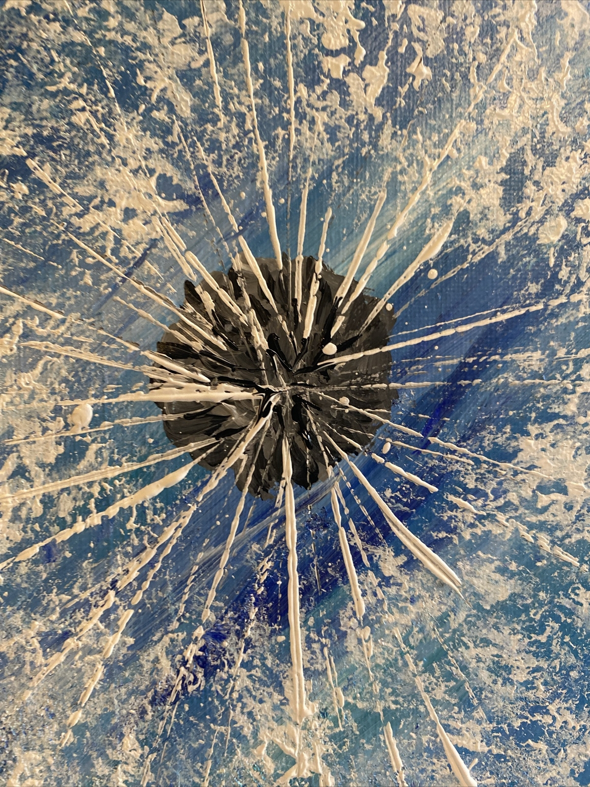 Dandelion,Original Painted On Canvas,Abstract,12/12