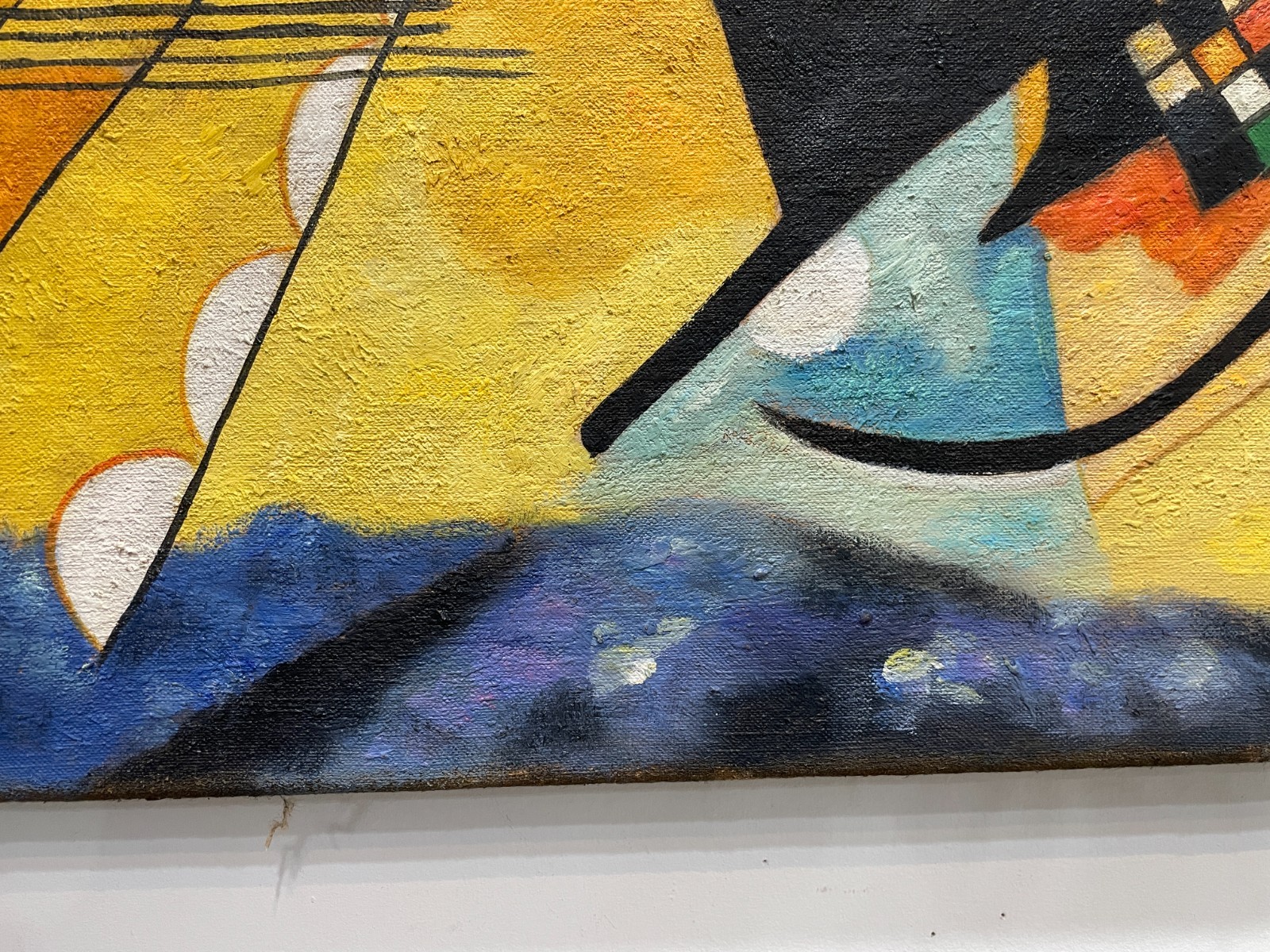 Wassily Kandinsky Painting – Abstract art – geometric art
