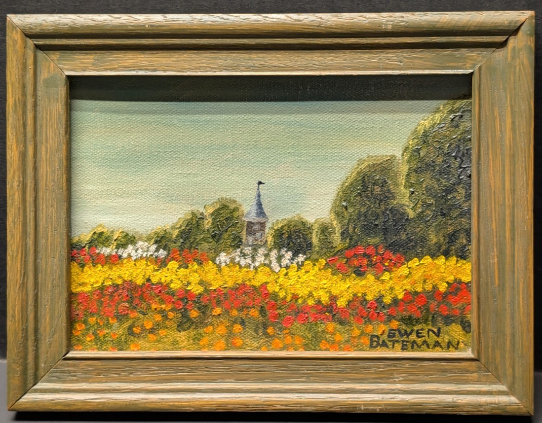 Gwen Bateman Impressionist Original Oil Painting 8.5″W x 6.5″H