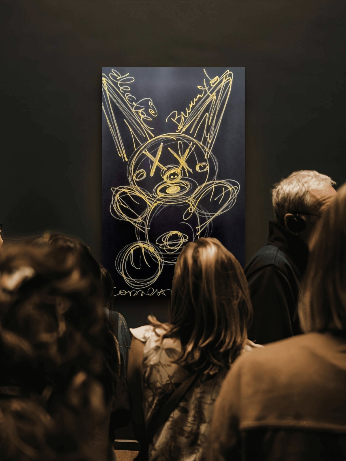 Trey Coppland Electric Bunny Signed 2026 Print 20×30 Unframed