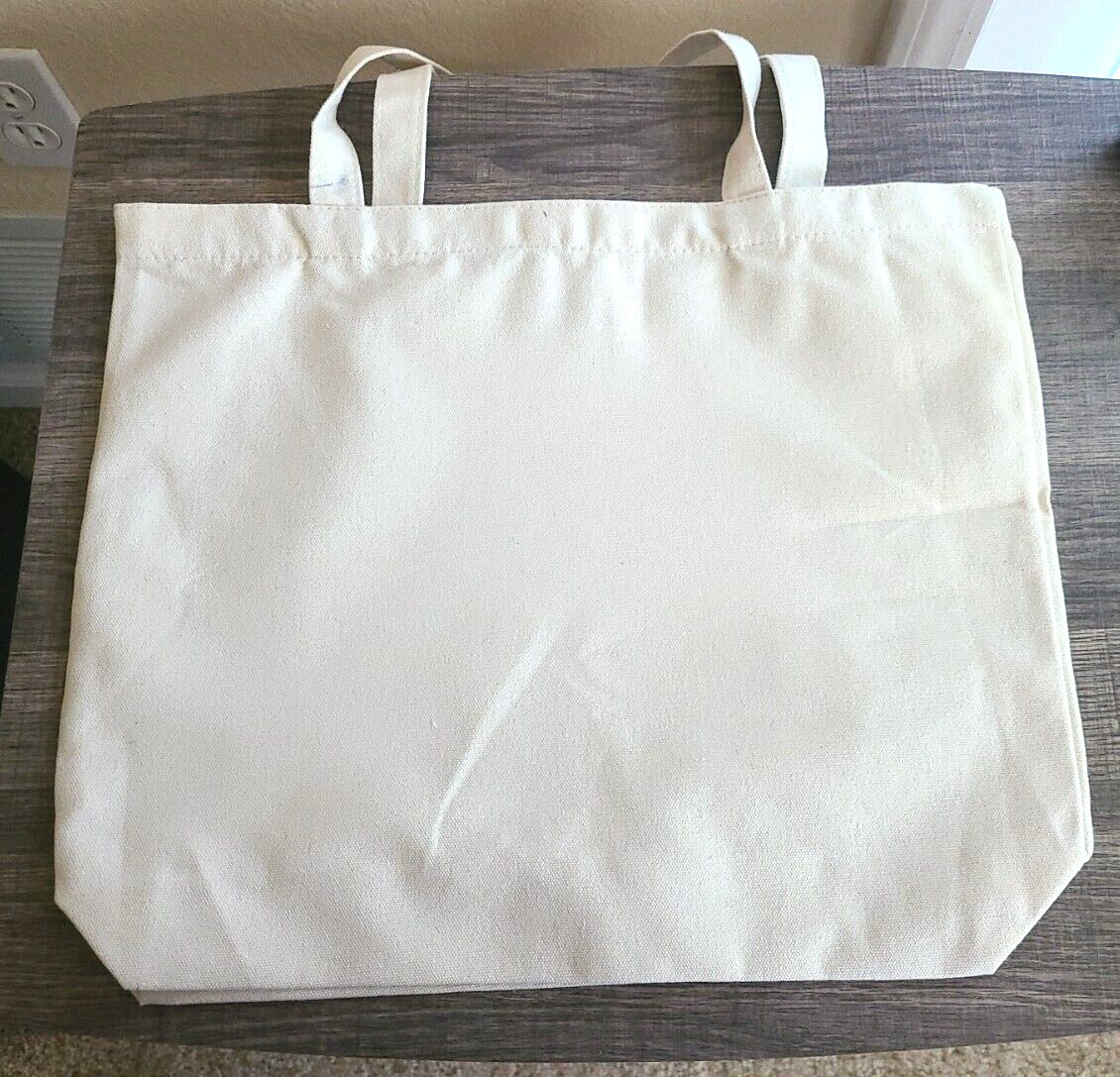 Brand NEW CANVAS WATCHING THE SUNSET CAT IRON ON TOTE BAG 16x13x4 » 2000-now