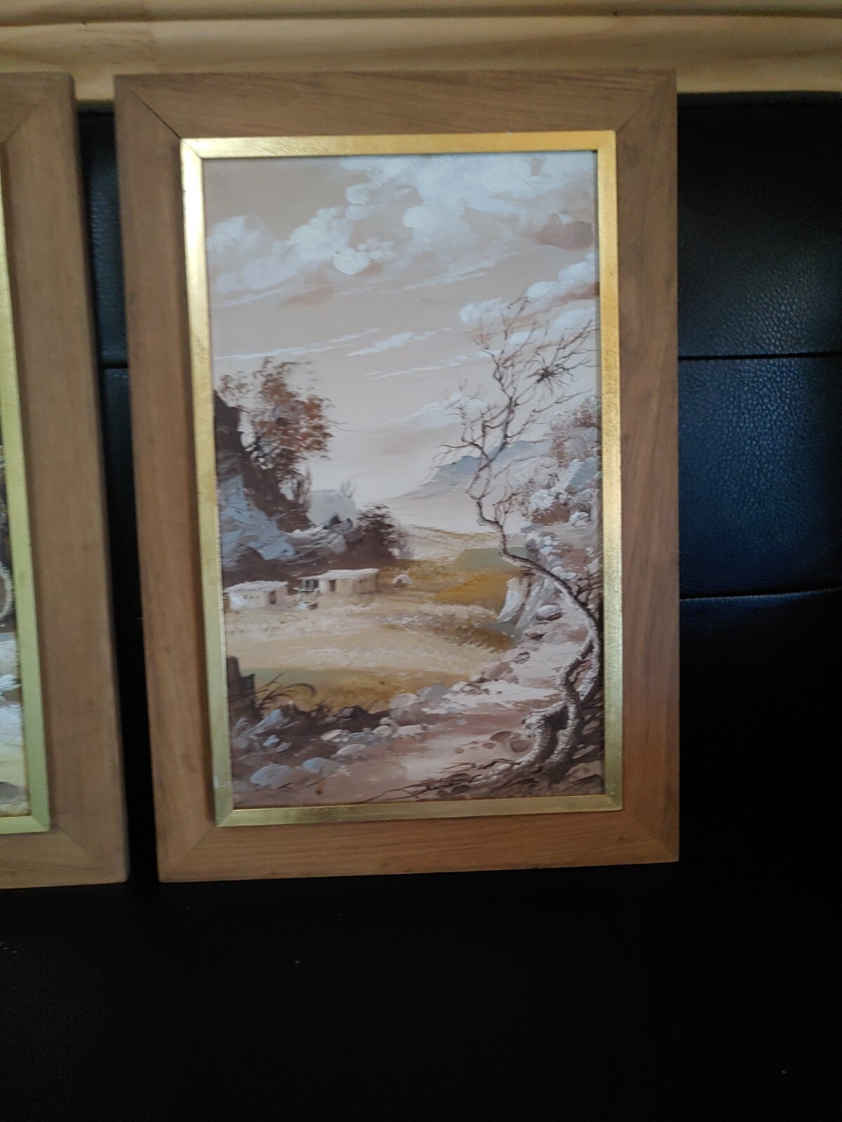 Bernardo Sincich Original Signed Painting Artwork Adobe Southwest Naturalism MCM