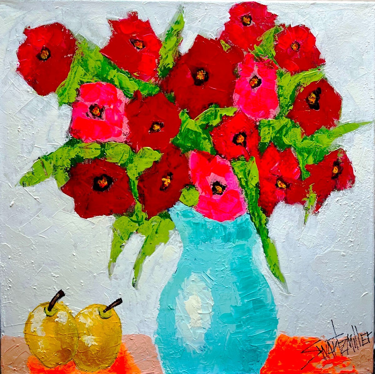 ships free COLORFUL 9 NEW 2024 UNIQUE PAINTINGS original SWARTZMILLER DNA ART