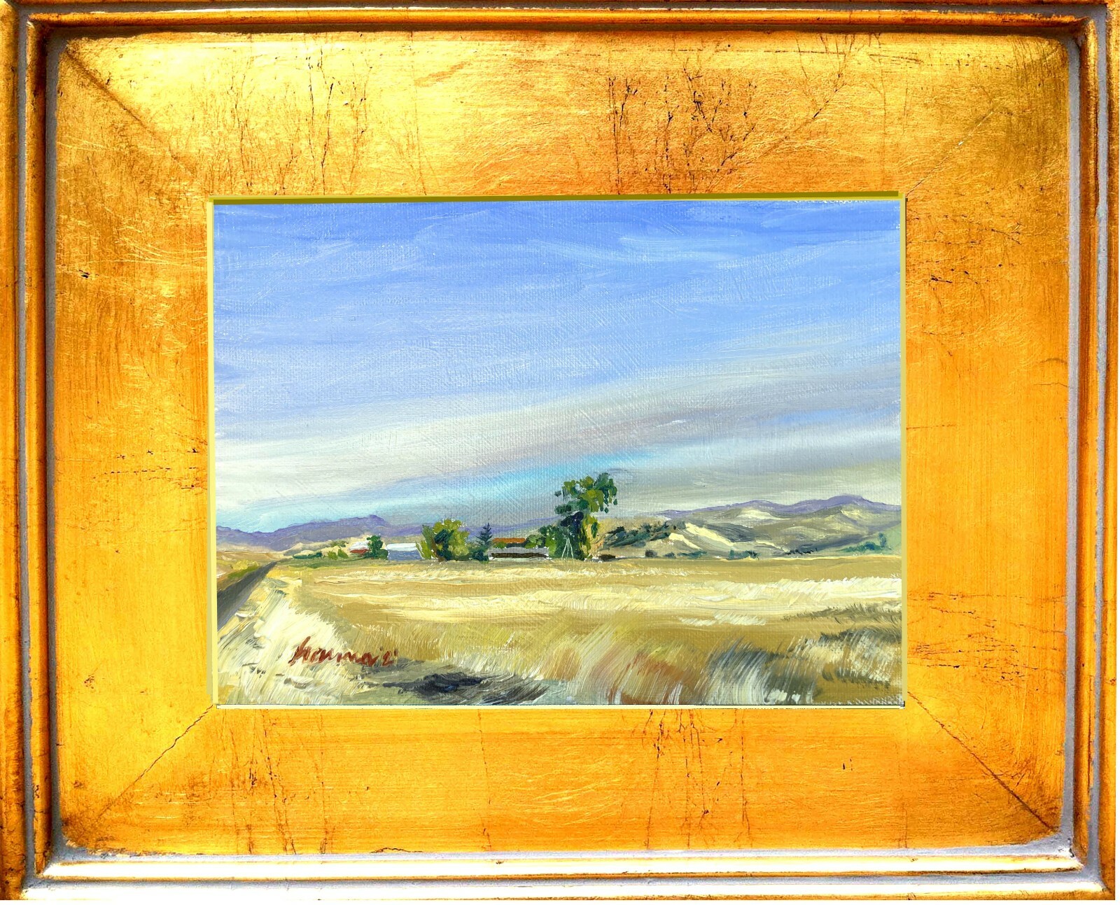 US Dept State Recognized artist: E. Merced foothills out Cunningham Rd