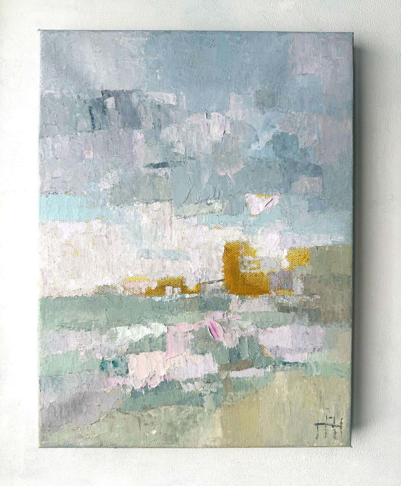 Caribbean Sea 9×12 Oil Painting on Canvas Landscape Scene Fine Art