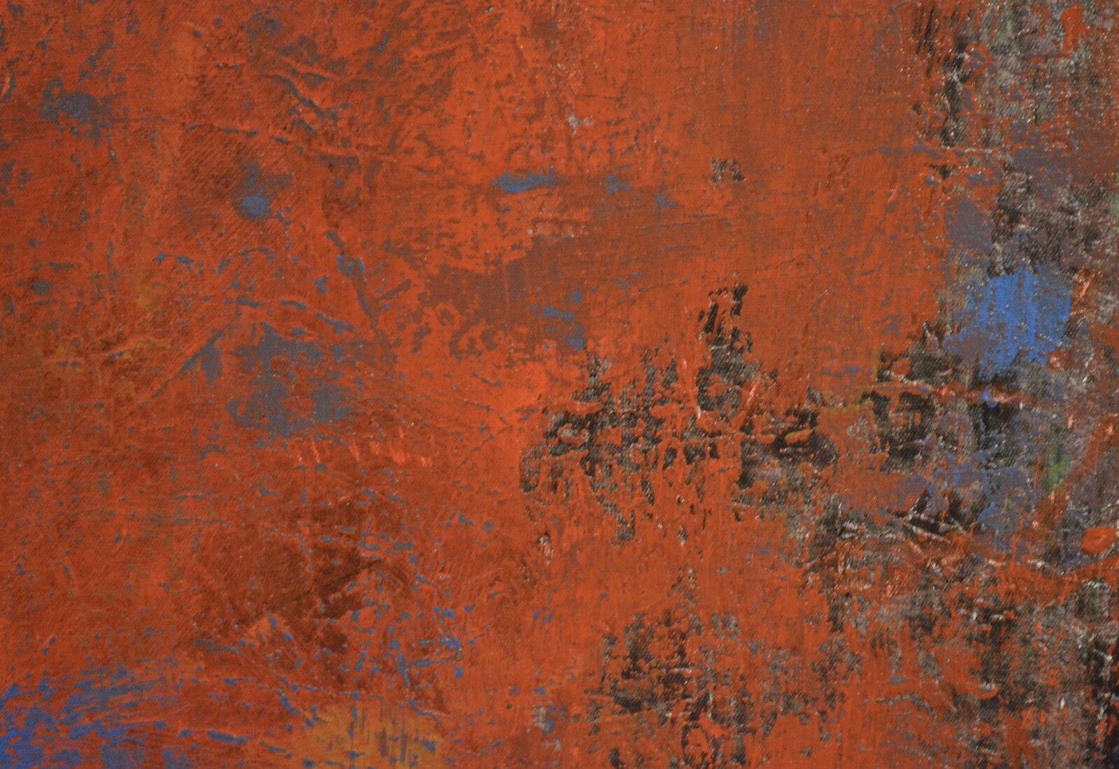 Mark Little original Professional￼ canvas￼ Painting 81” X 62” (6ft 9in)Abstract