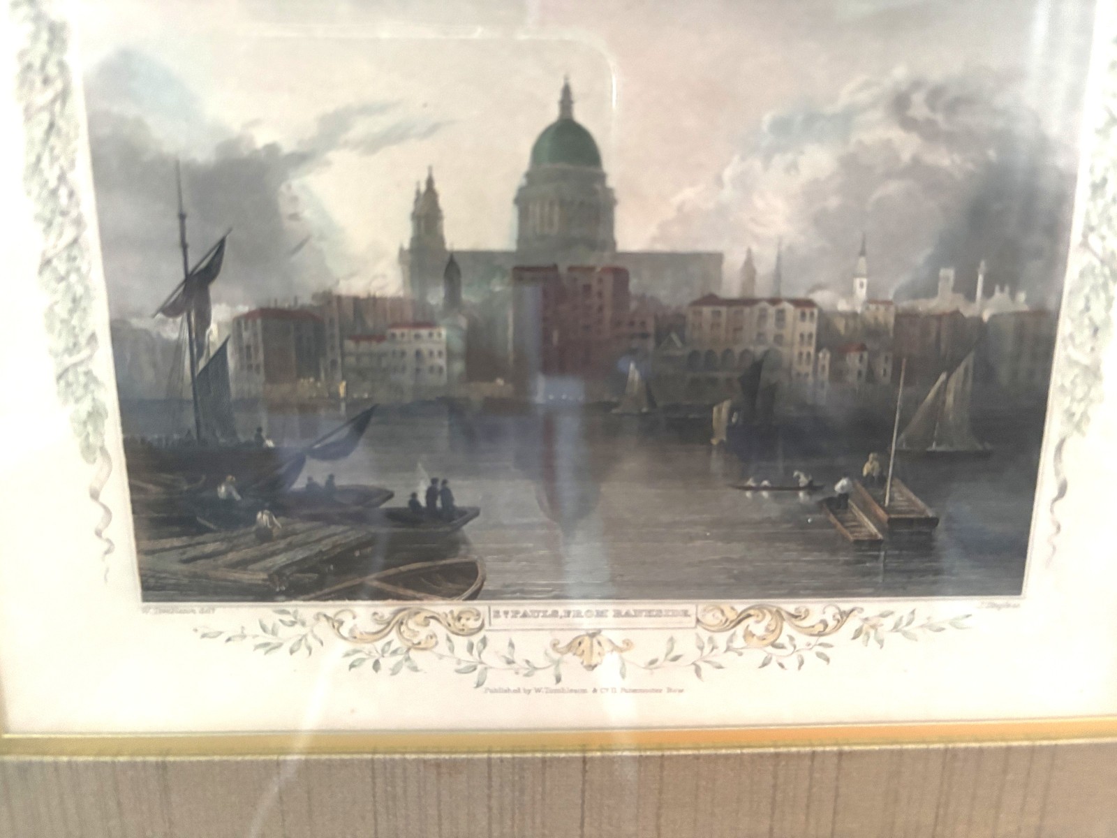 Antique Hand Colored Engraving – Dated 1837