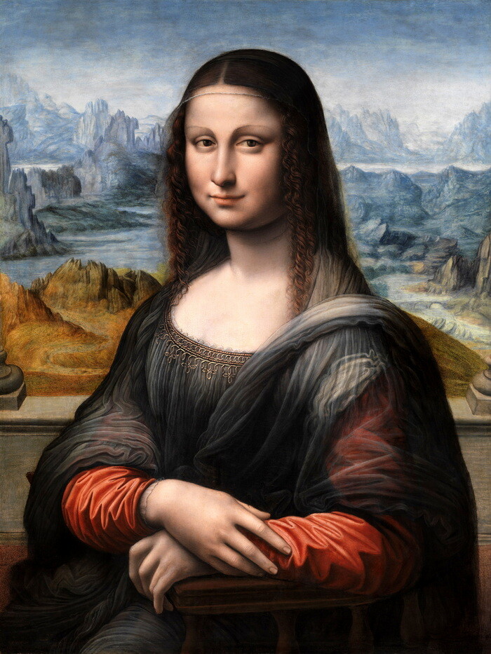 Mona Lisa’s Smile Art Giclee Printed Oil Painting Print