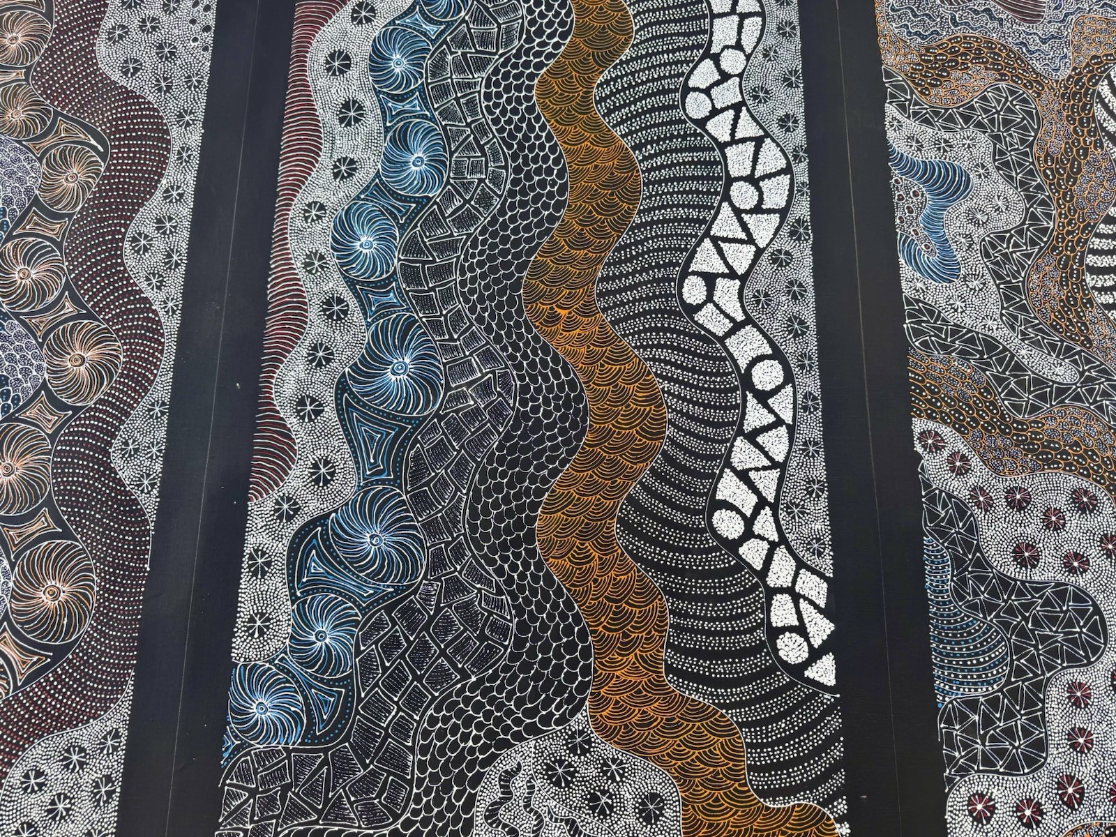 Rayleen Price Pula, Authentic Aboriginal art .Incl Photo’s and COA.