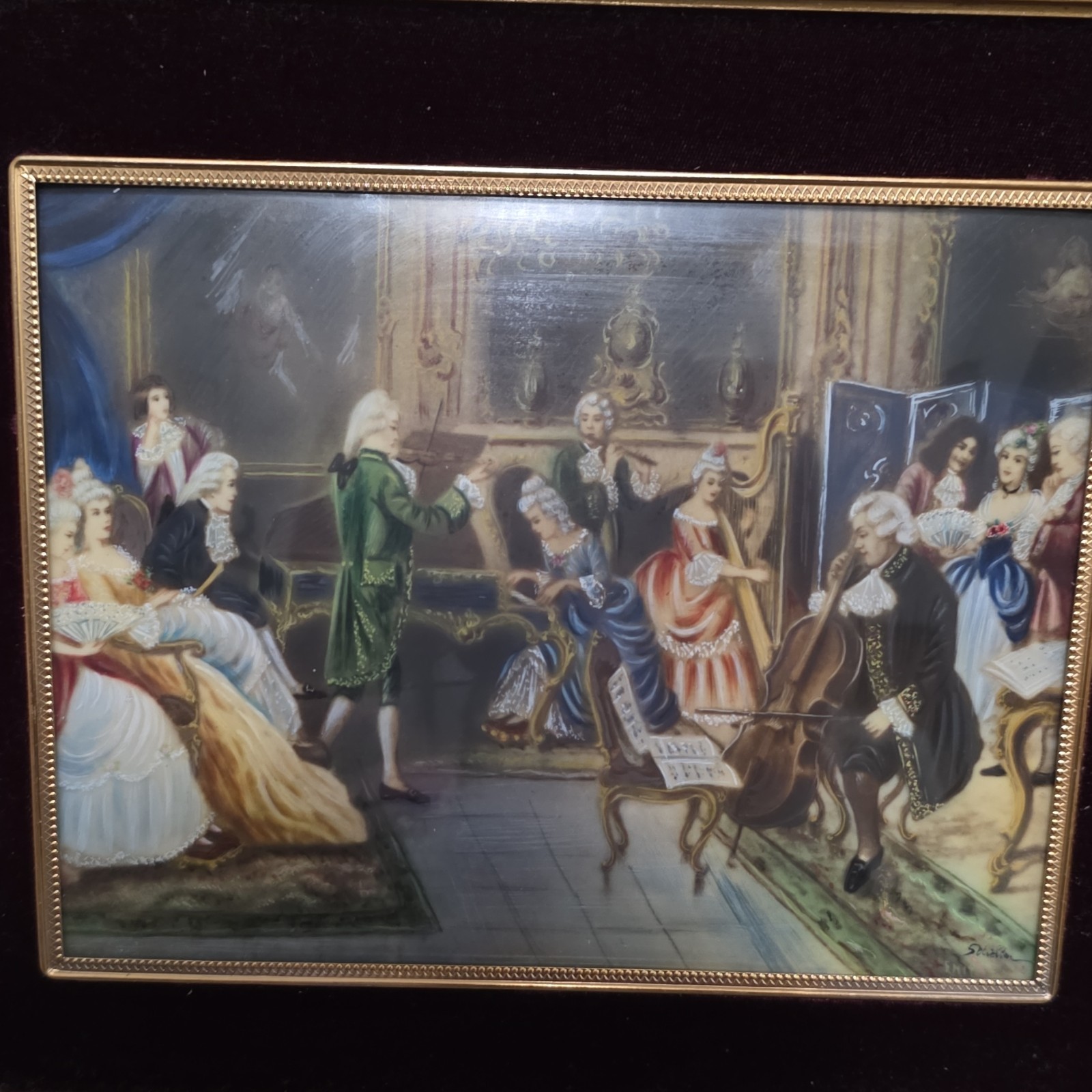 Painted Plaque